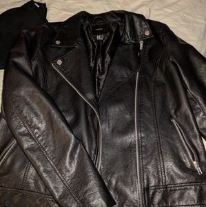 Forever 21 faux leather jacket